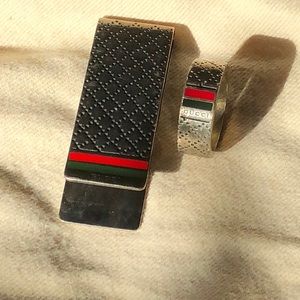 Gucci Ring and Money clip